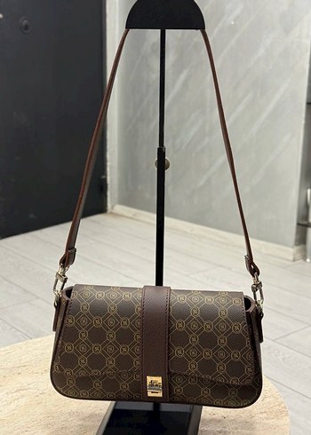 Vakko Kahverengi Modern Klasik Kadın Deri Çanta - Görsel 4