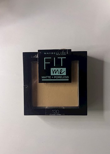 Maybelline Fit Me Mat Pudra 120 Açık Bej
