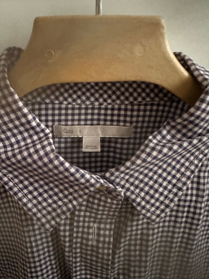 Mor Kareli Uzun Kollu Gömlek - Görsel 2