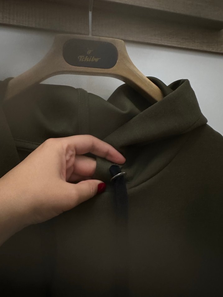 Hoodie kapşonlu sweatshirt stradivarius - Görsel 3