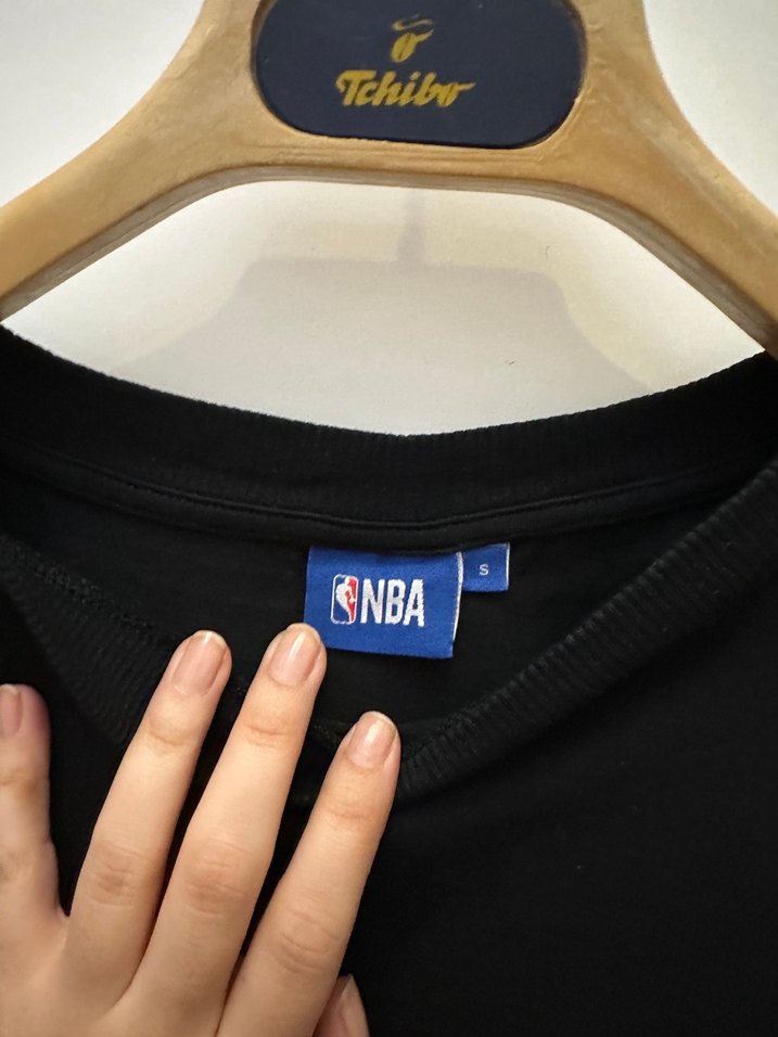 Nba chicago bulls siyah tshirt defacto - Görsel 2