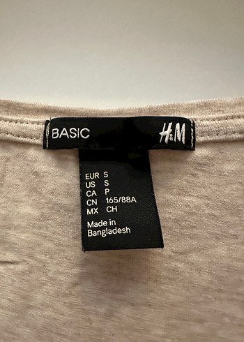 Bej  Kadın Tişört H&M - Görsel 2