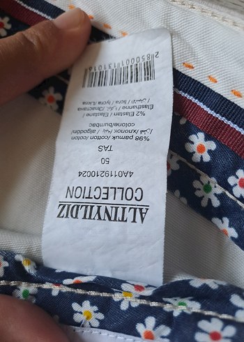 Altinyildiz Bej Düğmeli Erkek Pamuk Pantolon - Görsel 3