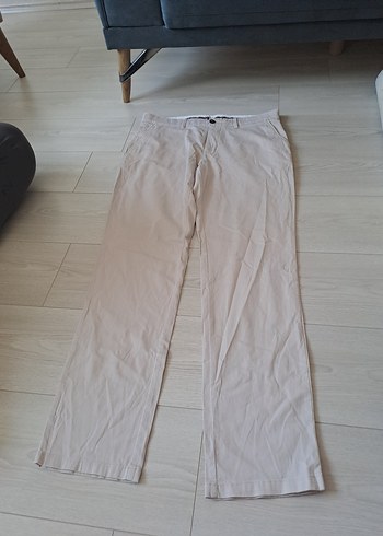 Altinyildiz Bej Düğmeli Erkek Pamuk Pantolon - Görsel 2