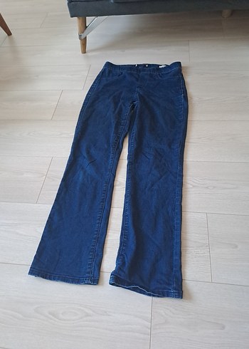 Lacivert Kadın Denim Pantolon - Görsel 2