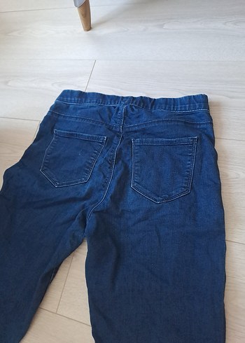 Lacivert Kadın Denim Pantolon - Görsel 8