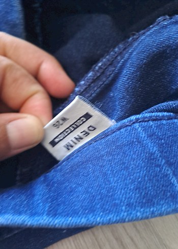 Lacivert Kadın Denim Pantolon - Görsel 4