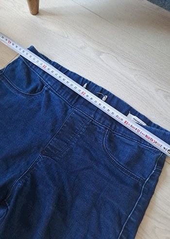 Lacivert Kadın Denim Pantolon - Görsel 7