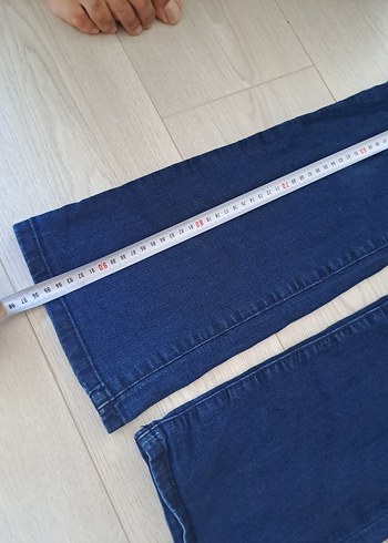 Lacivert Kadın Denim Pantolon - Görsel 5