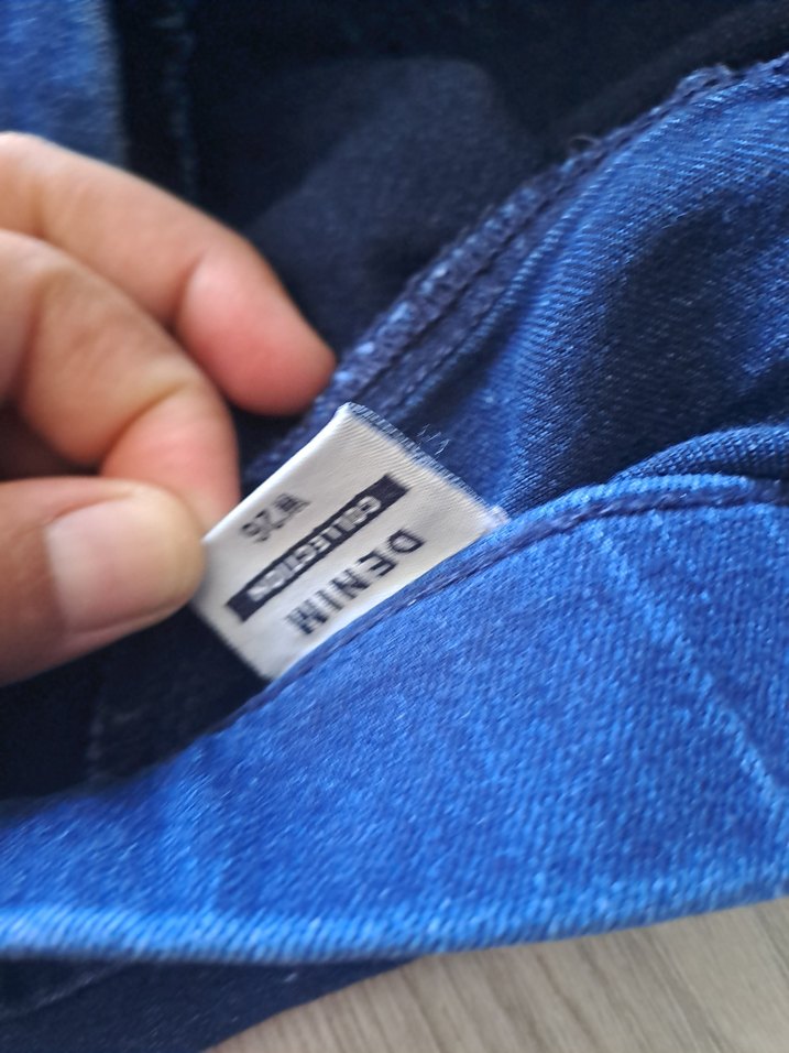 Lacivert Kadın Denim Pantolon - Görsel 4