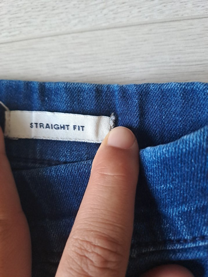 Lacivert Kadın Denim Pantolon - Görsel 3