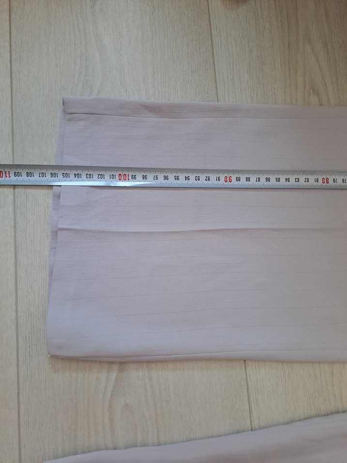 Bej Rahat Kesim Midi Keten Kadın Pantolon - Görsel 3