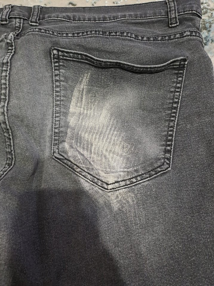 Gri Normal Kesim Erkek Kot Pantolon - Görsel 5