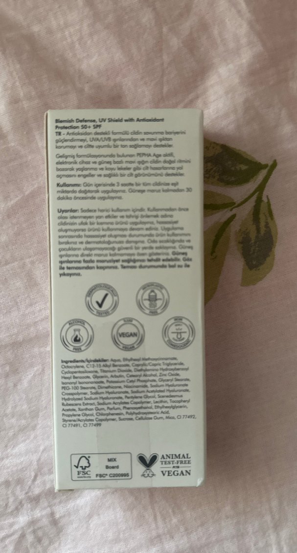 The purest solutions 50spf uv shield with antioxidant protection - Görsel 2