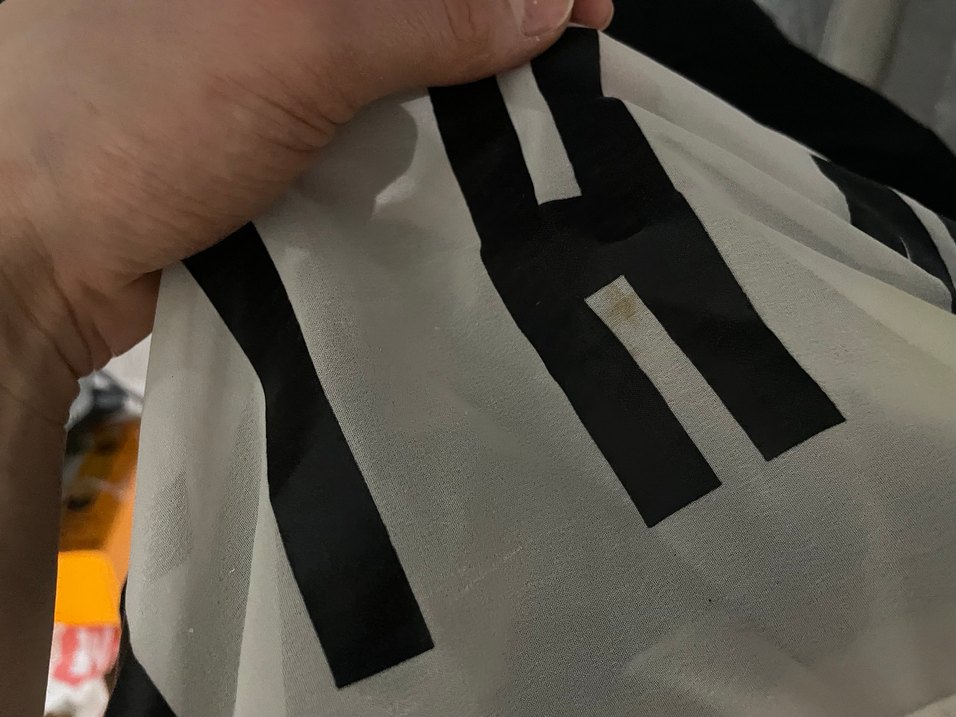 Beyaz Baskılı Kadın Midi tişört - Görsel 3