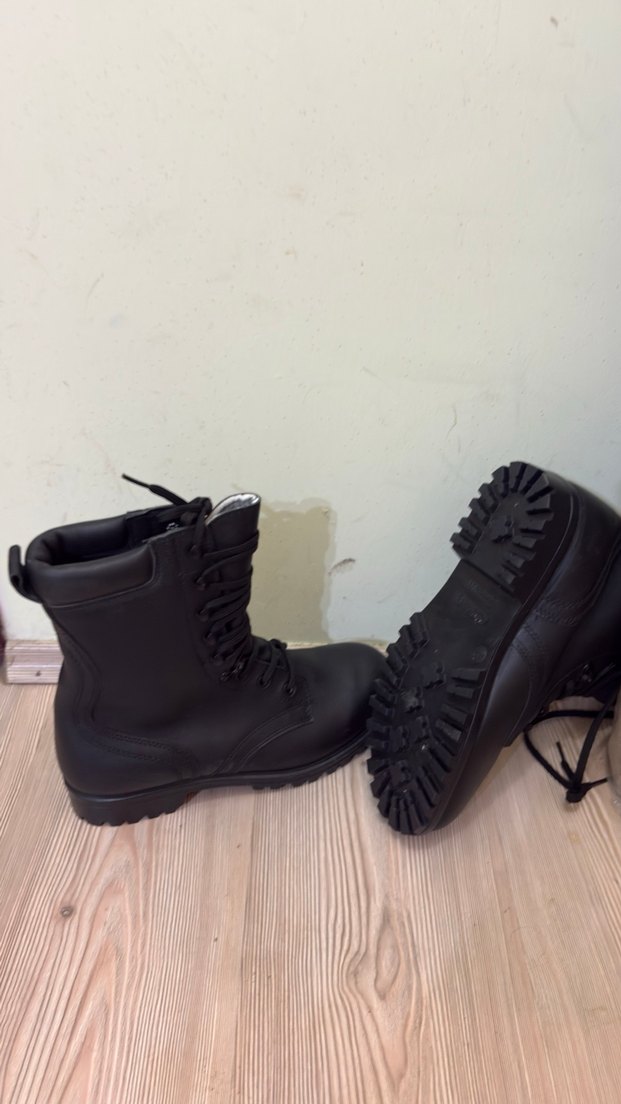 Siyah Goth Tarzı Tokalı Erkek Bot marka:ÖZKAN - Görsel 2