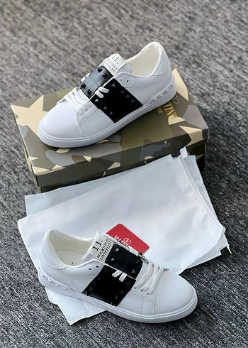 Erkek Beyaz Sokak Stili Spor Ayakkabı - Görsel 2