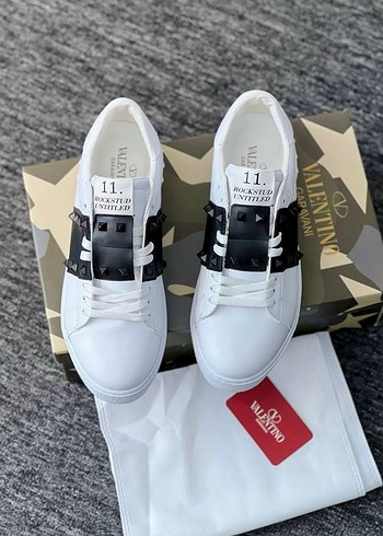 Erkek Beyaz Sokak Stili Spor Ayakkabı - Görsel 3