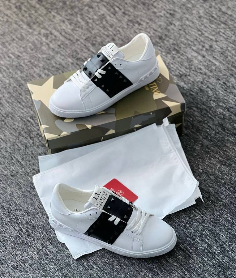 Erkek Beyaz Sokak Stili Spor Ayakkabı - Görsel 2