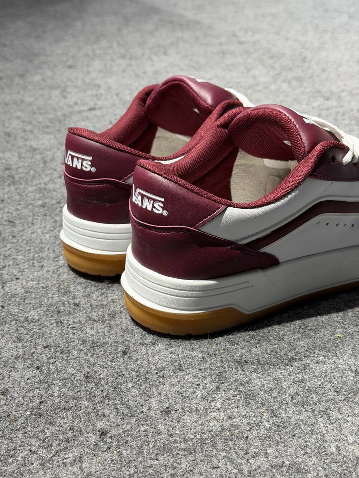 Vans Hylane Bordo Beyaz Erkek Spor Ayakkabı - Görsel 4