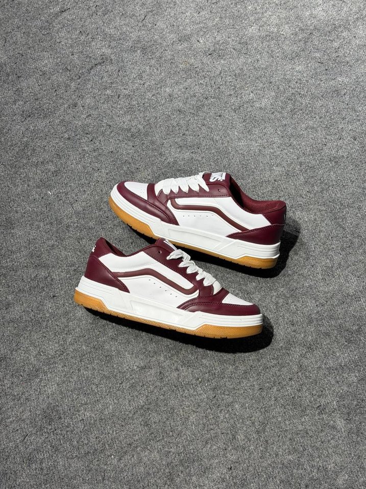 Vans Hylane Bordo Beyaz Erkek Spor Ayakkabı - Görsel 3
