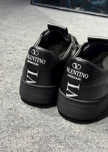 Siyah Erkek Spor Ayakkabı Velcro Detaylı - Görsel 3