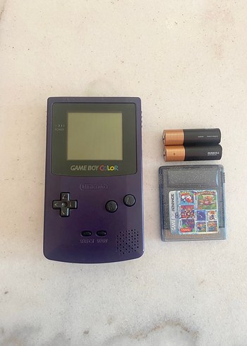 Hediyeli Game Boy Color + 10 Oyun & Pil Hediyeli