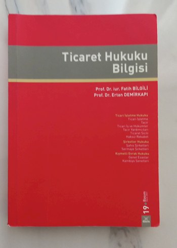 Ticaret Hukuku Bilgisi Kitabı