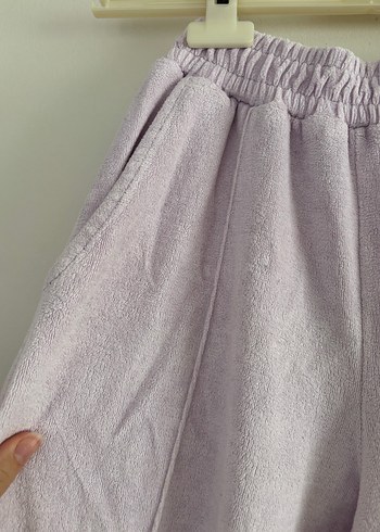 Trendyol & Milla Kadın Lila Keten Salaş Sweatpant