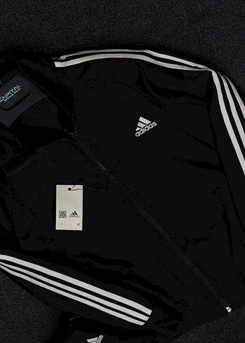 Erkek Siyah Fermuarlı Yüksek Yakalı Sweatshirt asisda6 - Görsel 3