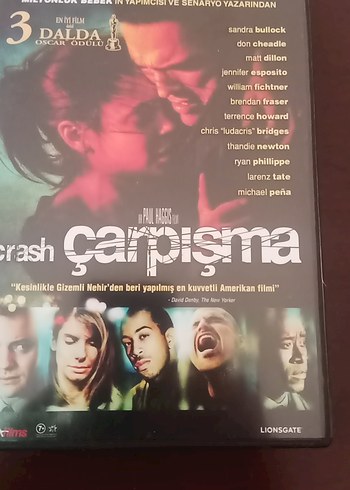 Crush - Çarpışma - Film DVD