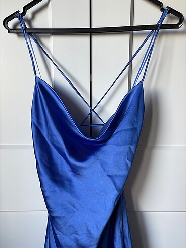 Zara Zara saten elbise