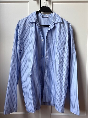 Zara Zara pijama poplin gömlek