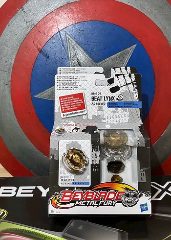 Beyblade Metal Fury Beat Lynx ORJİNAL HASBRO