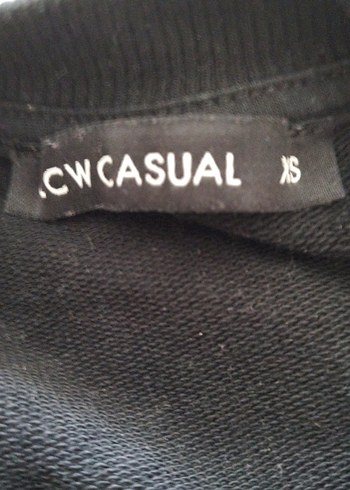 LC Waikiki Siyah Uzun Kollu Kadın Sweatshirt