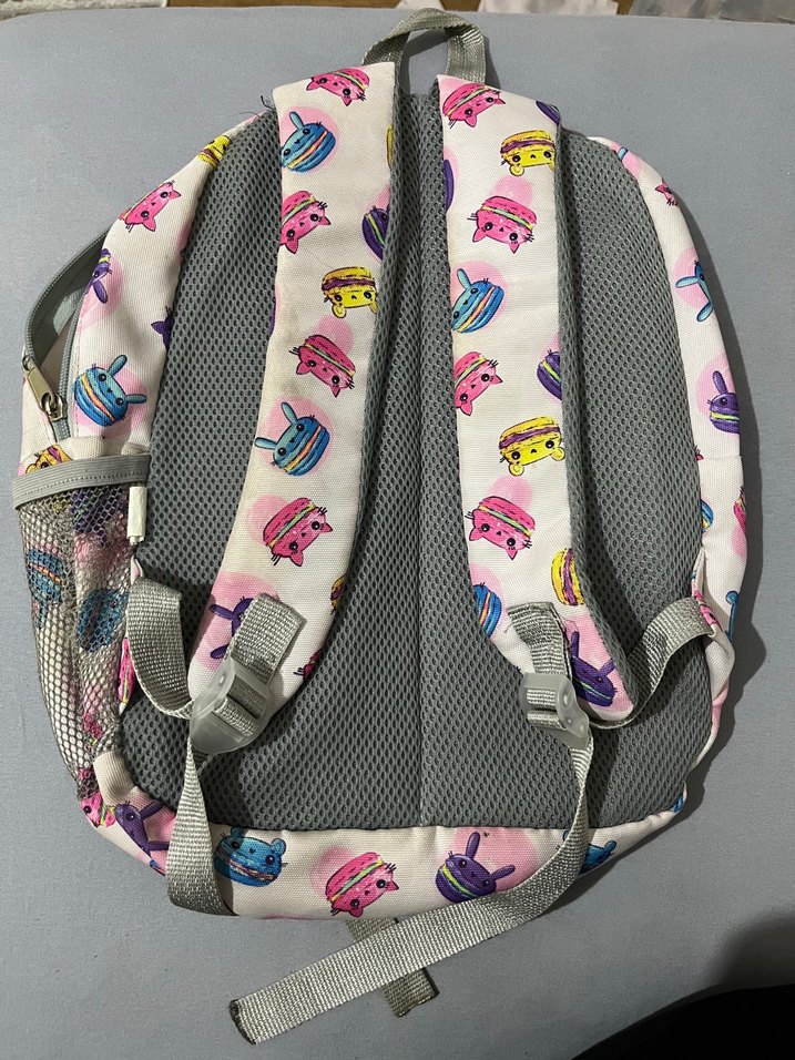 Çok Renkli Pastel Çocuk Sırt Çantası - Görsel 2