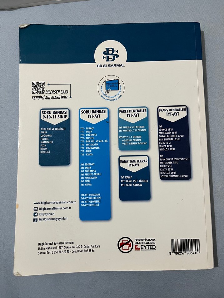 10. Sınıf Matematik Soru Bankası - Bilgi Sarmal - Görsel 2