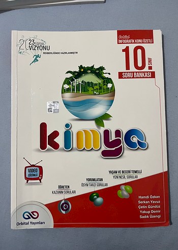 Kimya 10. Sınıf Soru Bankası - Orbital Yayınları