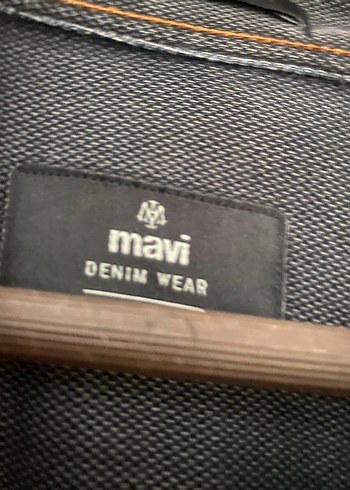 Gri Denim Erkek Gömlek, Düğmeli, Uzun Kollu - Görsel 3