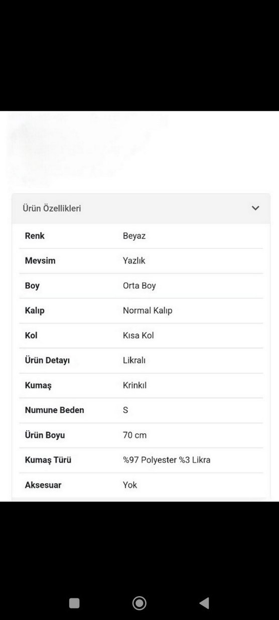 Kadın Beyaz Nakışlı Kısa Kimono - Görsel 5