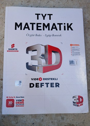 TYT Matematik 3D Video Destekli Defter