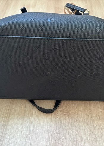 Pierre Cardin Pierre Cardin Siyah Deri Tokalı Kadın Çanta