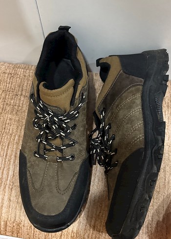 Kahverengi Gri Yılan Desenli Erkek Outdoor Ayakkabı - Görsel 3