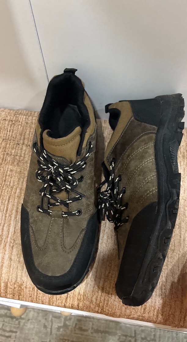 Kahverengi Gri Yılan Desenli Erkek Outdoor Ayakkabı - Görsel 3