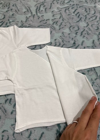 Yenidoğan bebek uzun kol atlet - Görsel 2