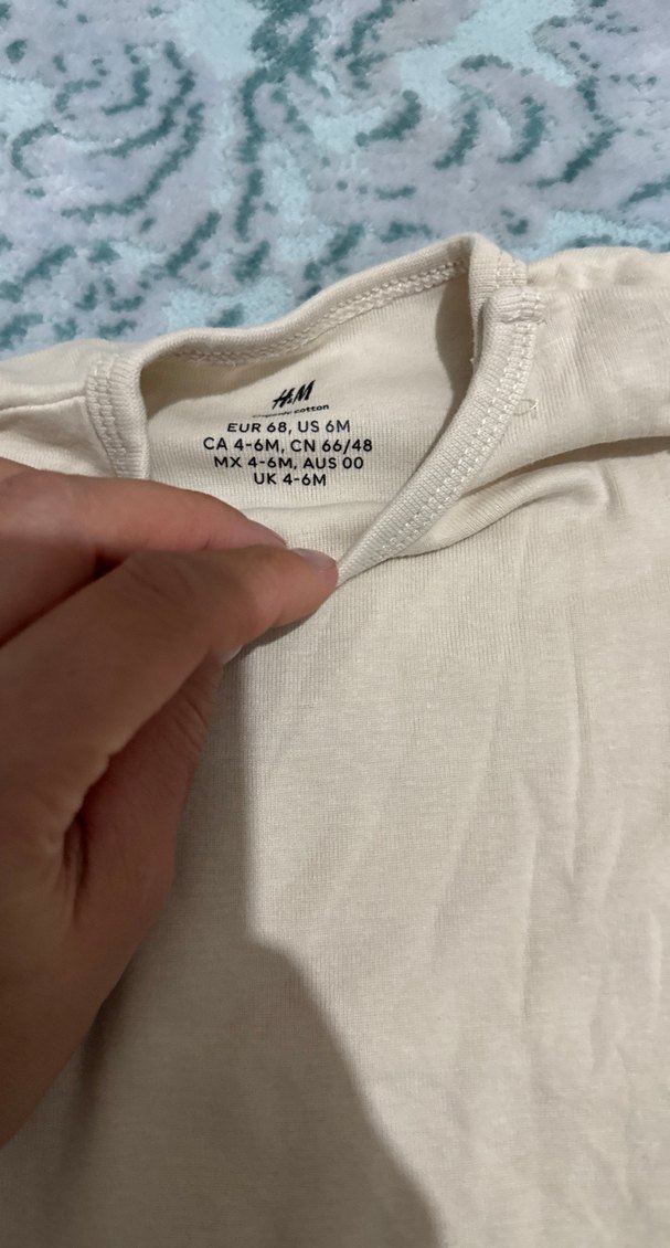 4-6 ay. Erkek Bebek Kolsuz Pamuklu Body Seti - Görsel 2