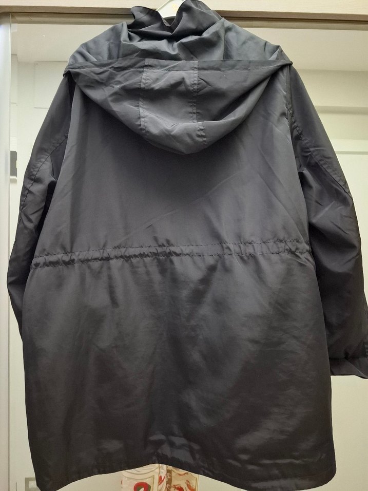 SİYAH ORTA BOY YAĞMURLUK - Görsel 2