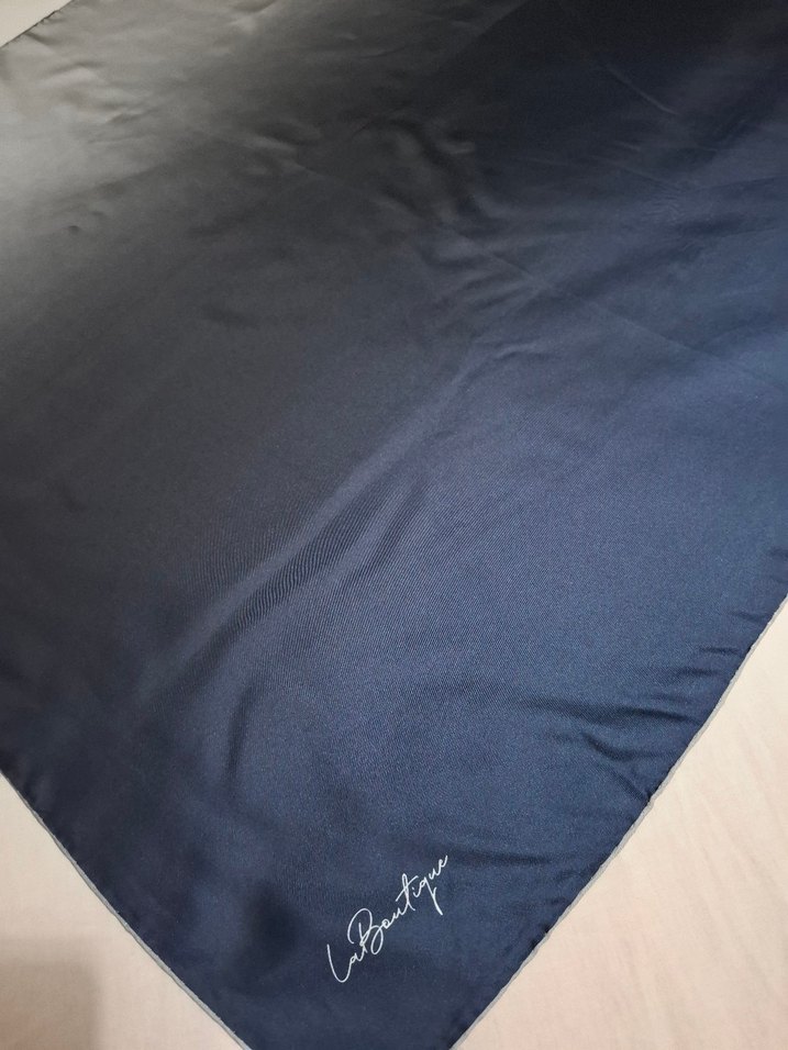 Nostalji Serisi İpek Twill Eşarp - Görsel 3