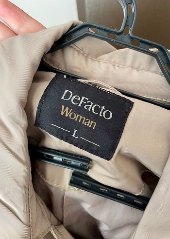 Bej Midi Kadın Trençkot, Salaş Kesim - Görsel 3