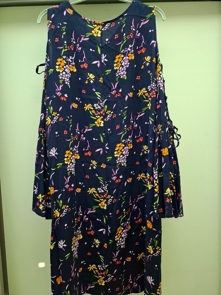 Çok Renkli Bohem Uzun Elbise - Görsel 2